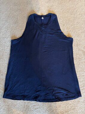 Navy Blue Tank Top